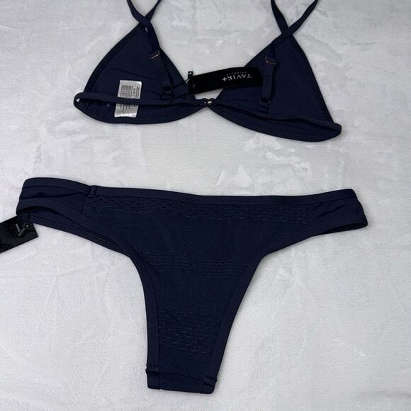 Tavik Jett and Ali Textured Set Swimsuit Size Large - Picture 9 of 10